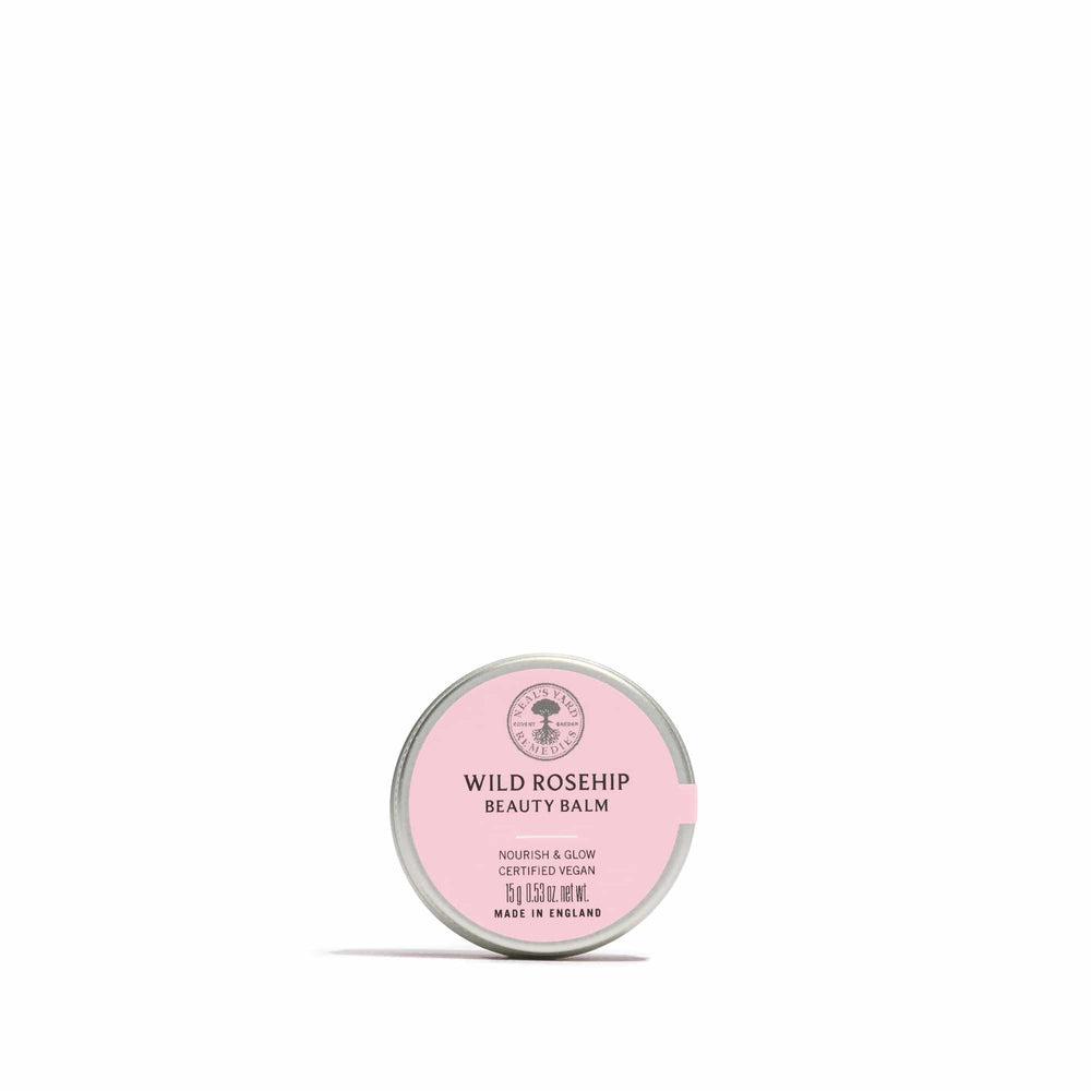 Neal's Yard Remedies Skincare Wild Rose Beauty Balm Vegan Tin 15g