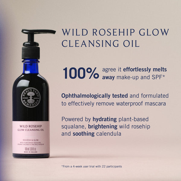 Neal's Yard Remedies Skincare Wild Rosehip Glow Cleansing Oil 100ml