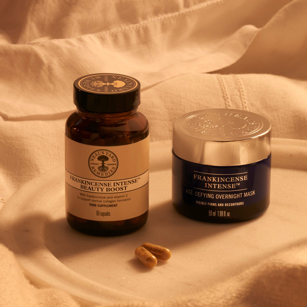 Neal's Yard Remedies Promo Try our Frankincense Intense™ Beauty Boost with our Frankincense Intense™ collection to tackle the first and second signs of ageing.