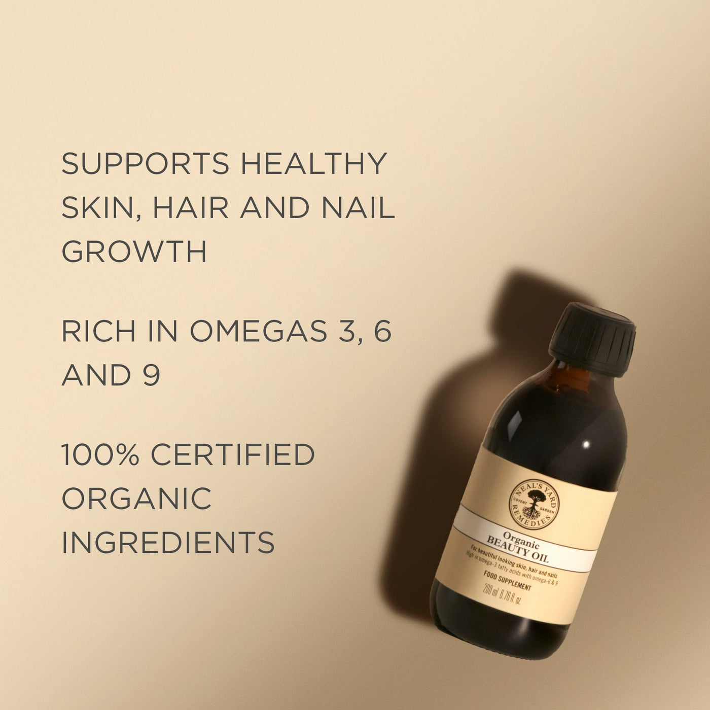 Neal's Yard Remedies Wellbeing Organic Beauty Oil 200ml