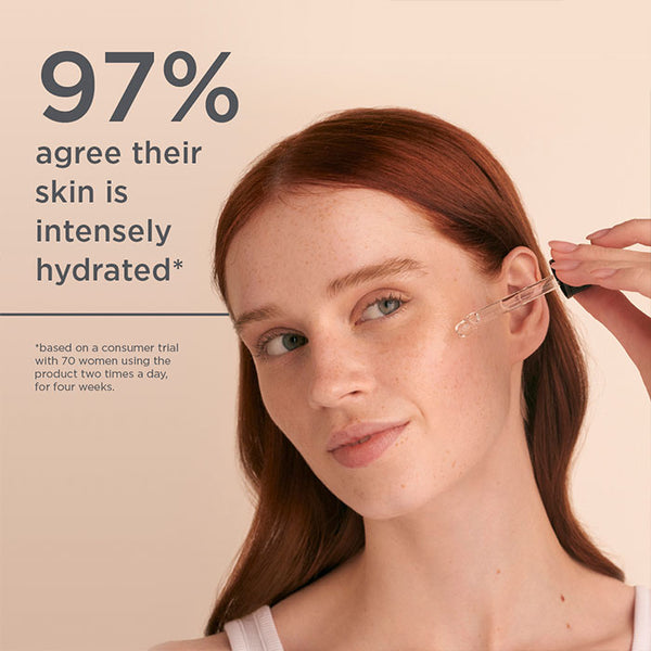 97% agree their skin is intensely hydrated - Hyaluronic Acid Hydrating Booster | Neal's Yard Remedies