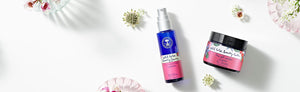 Picture of the Wild Rose Beauty Serum and award winner Wild Rose Beauty Balm by Neal's Yard Remedies