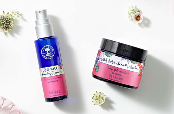 Picture of the Wild Rose Beauty Serum and Balm by Neal's Yard Remedies