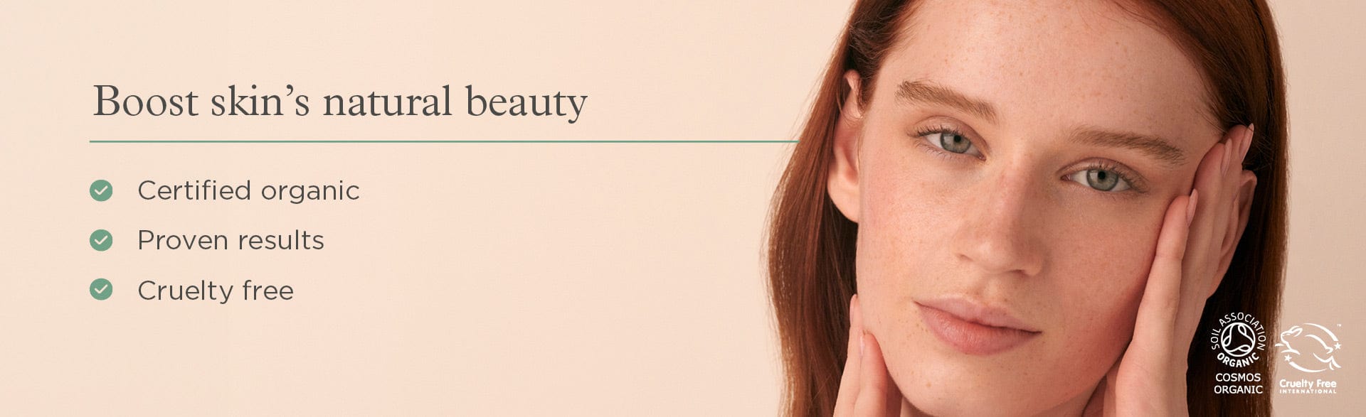 Organic Skin Boosters with proven results from Neal's Yard Remedies, UK