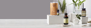 Picture of a collection of wellbeing and aromatherapy products by Neal's Yard Remedies