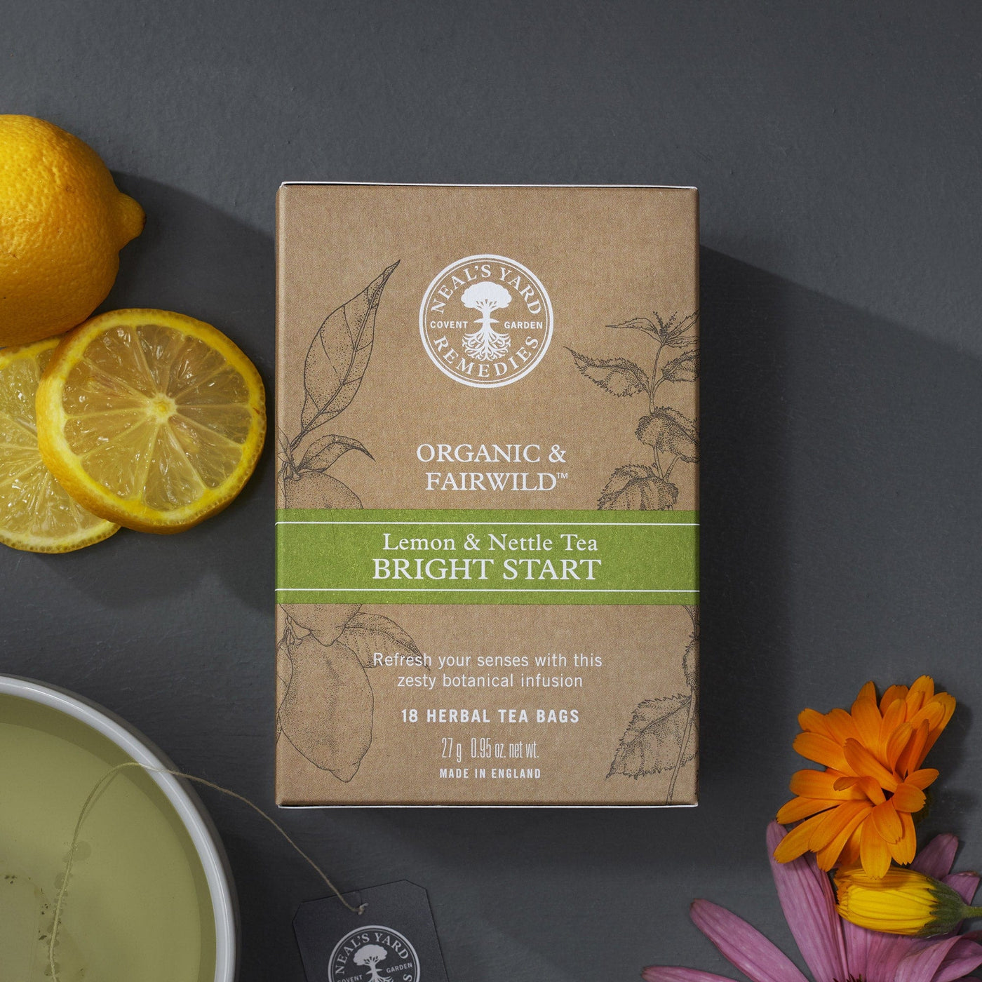 Neal's Yard Remedies Bright Start Tea - 18 Tea Bags