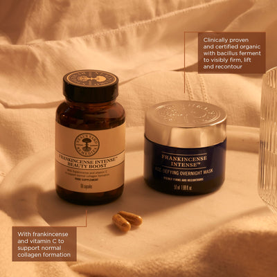 Neal's Yard Remedies Bundles Frankincense Intense™ Age-Defying Overnight Mask + Beauty Boost Supplement