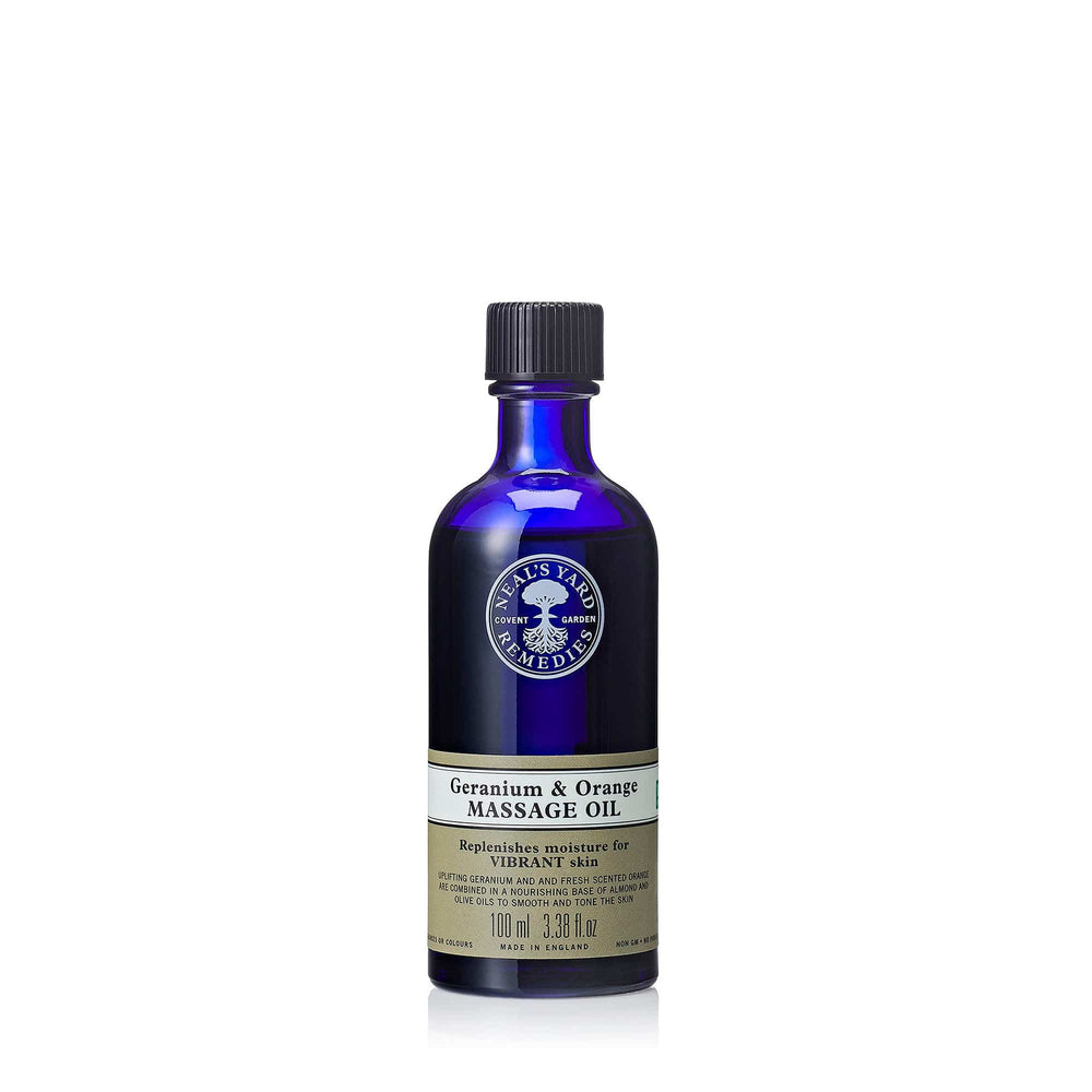 Neal's Yard Remedies Geranium and Orange Massage Oil 100ml