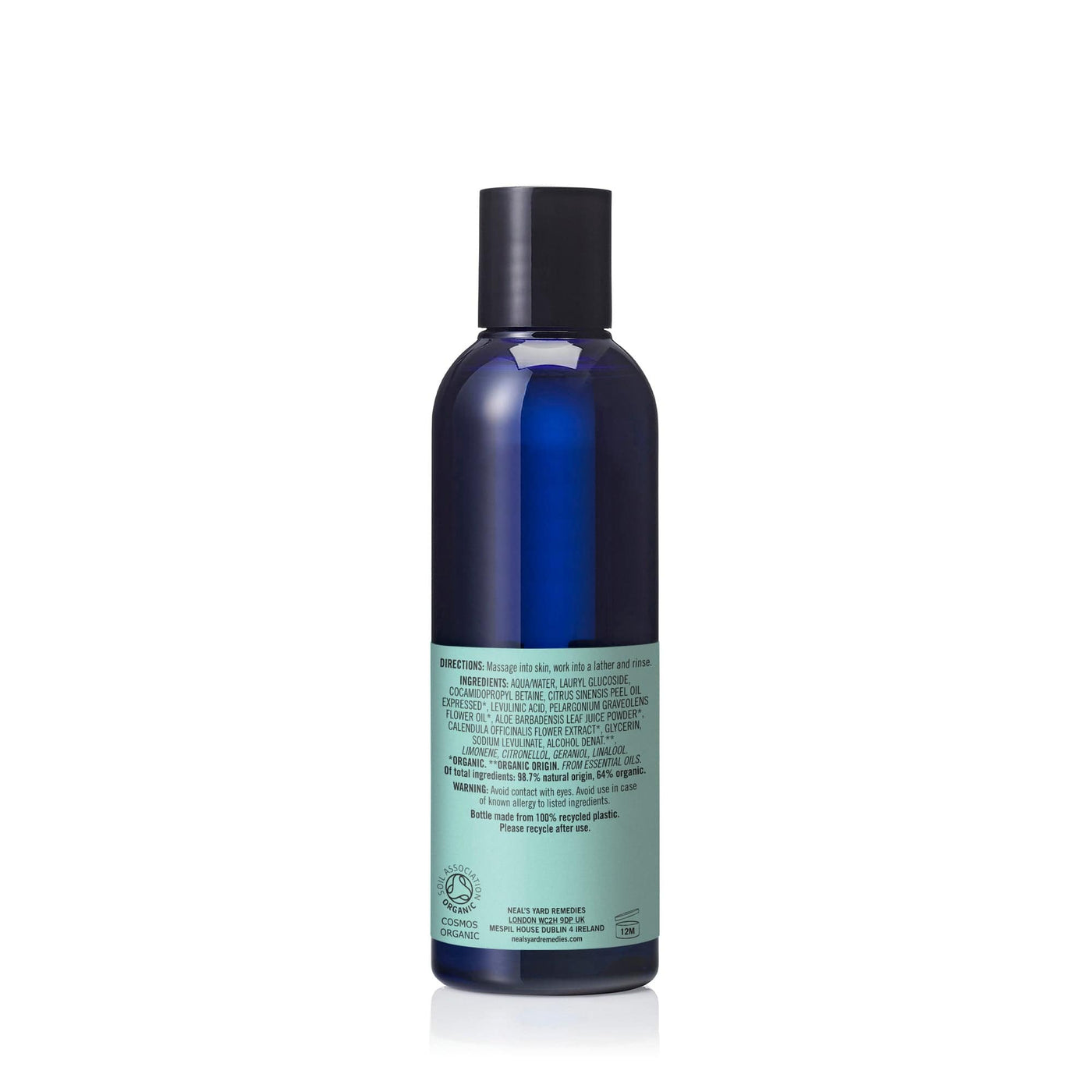 Neal's Yard Remedies Geranium & Orange Shower Gel 200ml