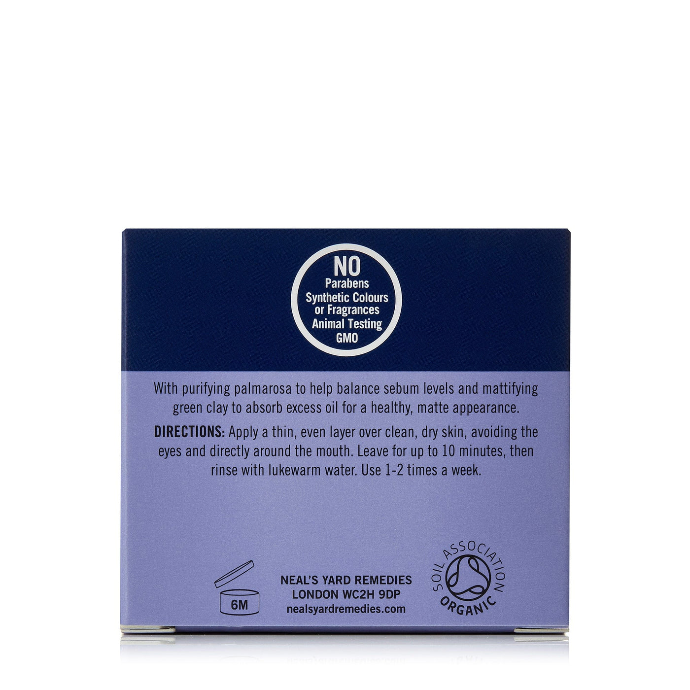 Neal's Yard Remedies Palmarosa Purifying Facial Mask 50g