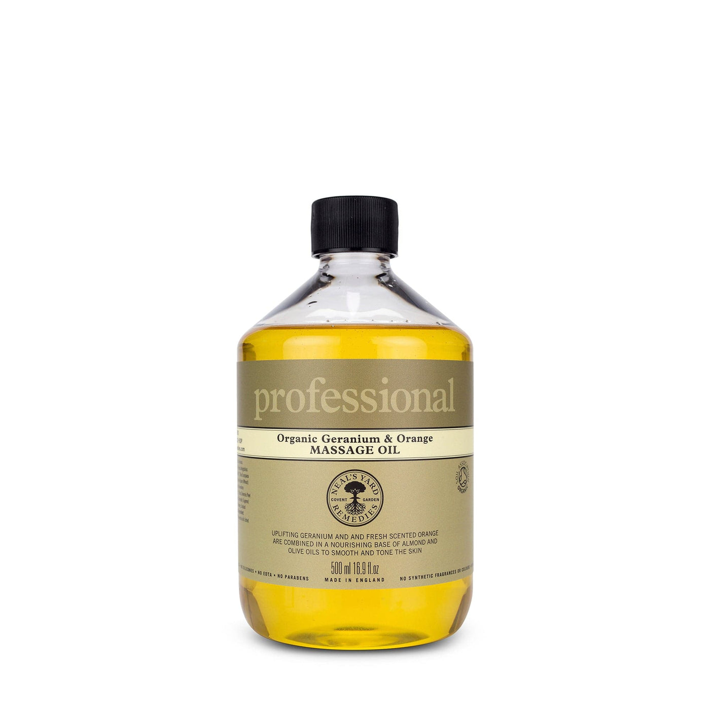 Neal's Yard Remedies Professional Range Geranium and Orange Massage Oil 500ml
