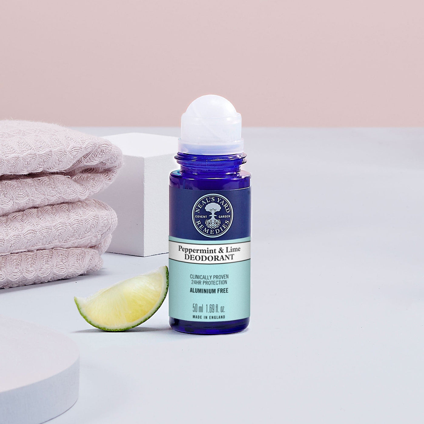 Neal's Yard Remedies Roll On Deodorant Peppermint & Lime 50ml