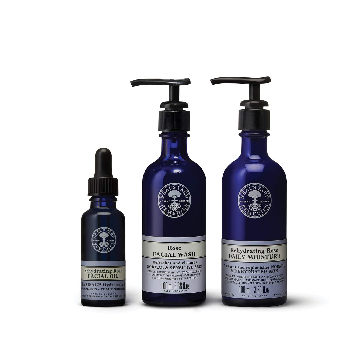 Neal's Yard Remedies Soothing Rose Skincare Trio