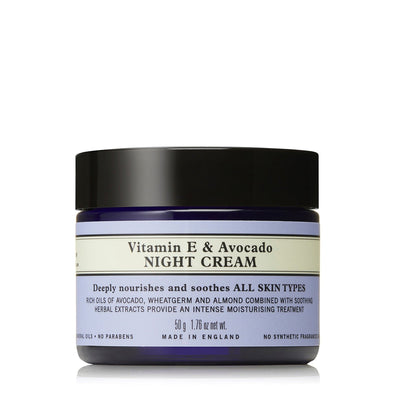 Neal's Yard Remedies Vitamin E & Avocado Night Cream 50g