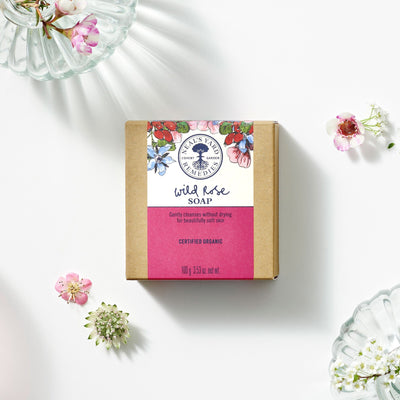 Neal's Yard Remedies Wild Rose Soap 100g